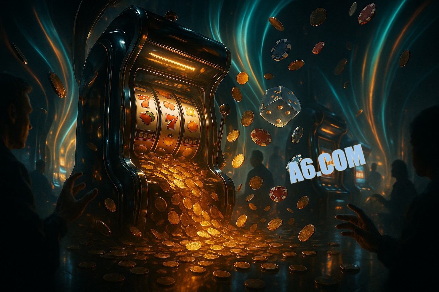 Diversos jogos de caça-níqueis